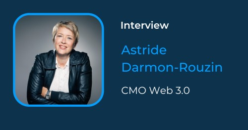 Astride Darmon-Rouzin, responsable marketing freelance dans le Web 3.0