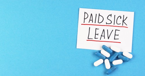 Do contractors get paid for sick leave?