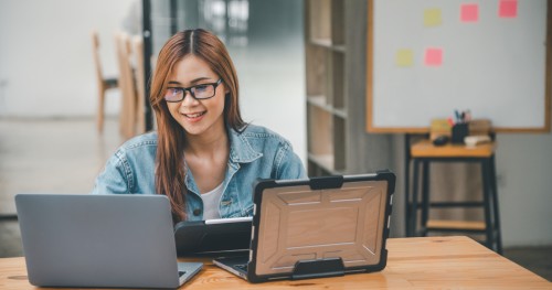 How can I build a portfolio of impactful projects within a corporate setting?
